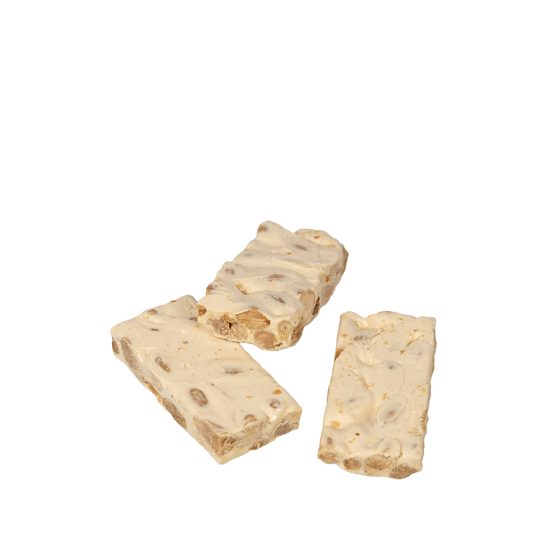 Turrón duro de almendra tipo tradicional, con 60% de almendra. Crujiente y delicioso, ideal para Navidad.