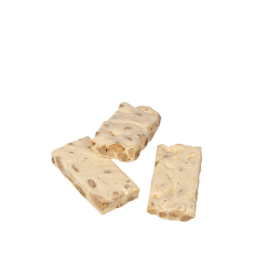 Turrón duro de almendra tipo tradicional, con 60% de almendra. Crujiente y delicioso, ideal para Navidad.